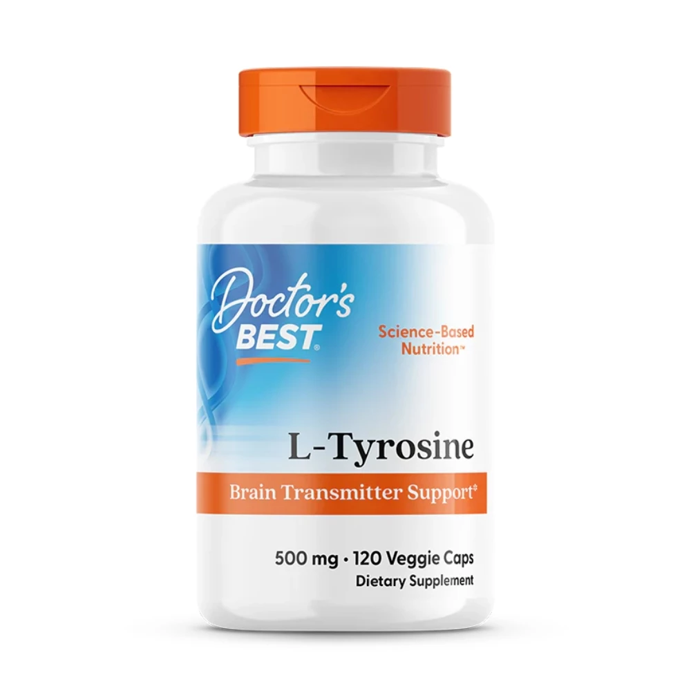 Doctor's Best - L-Tyrosine - 120 kapsułek